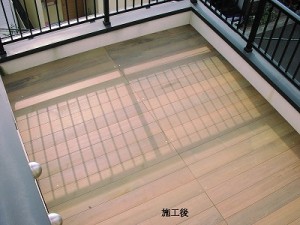 戸建て＞屋上ウッドデッキ